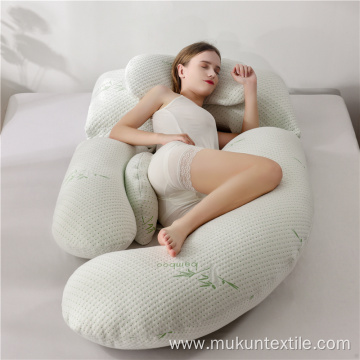 U shaped body pregnancy maternity pillow